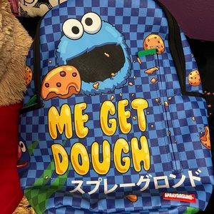 Brand new Never Used Cookie Monster Backpack
